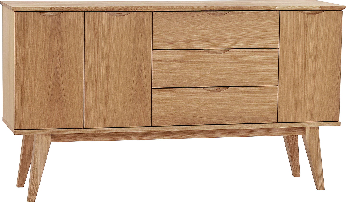 Skænk Rowico Filippa Olieret Egetræ H85ã B150ã D40 Cm