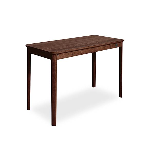 Skovby Sm131 Skrivebord 55   115 Cm  Finéret Valnød Naturolieret