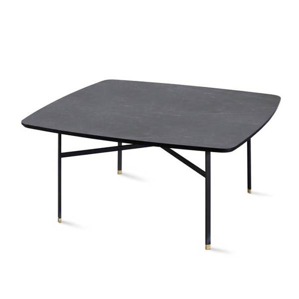 Skovby Sm242   Sm262s Sofabord 99   99 Cm Bordplade: Grå Keramik