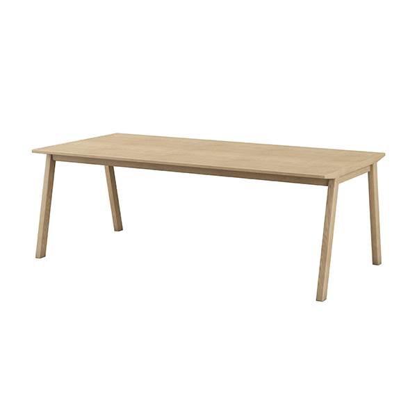 Skovby Sm141 Spisebord Eg Olie Hvid   Muskatfarvet Nanolaminat