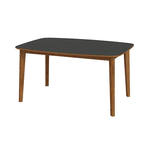Skovby Sm118 Spisebord Olieret Valnød   Sort Nano