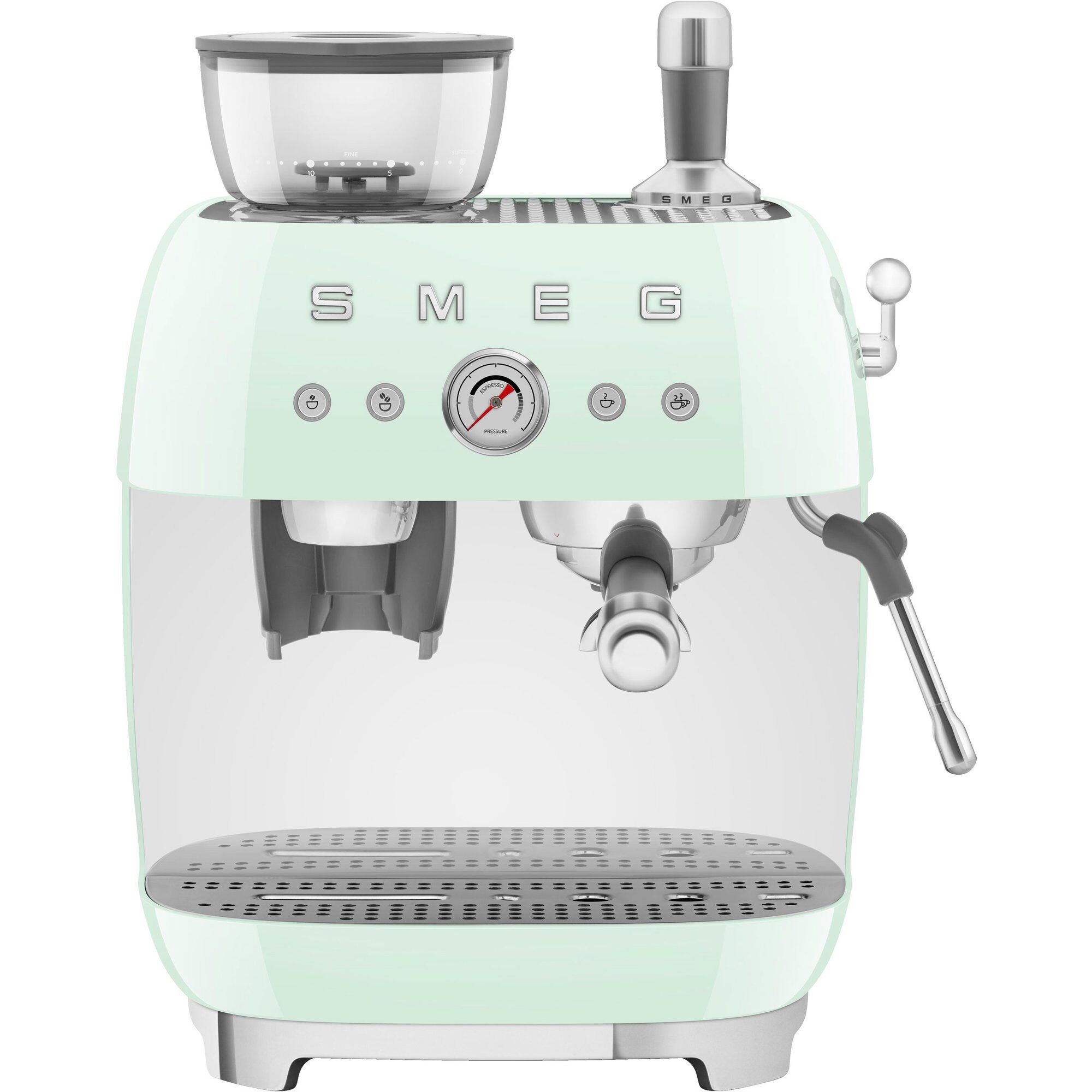 Egf03 Manuel Espressomaskine  Pastelgrøn
