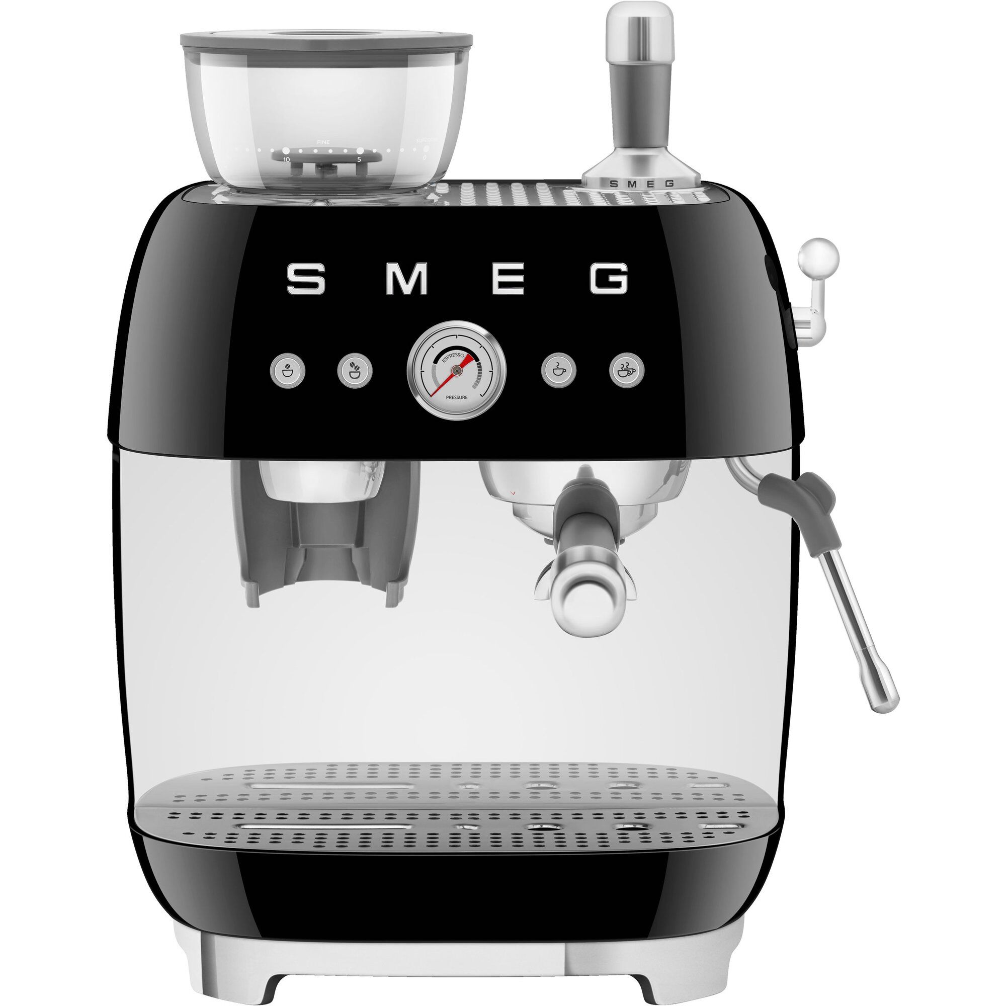 Egf03 Manuel Espressomaskine  Sort