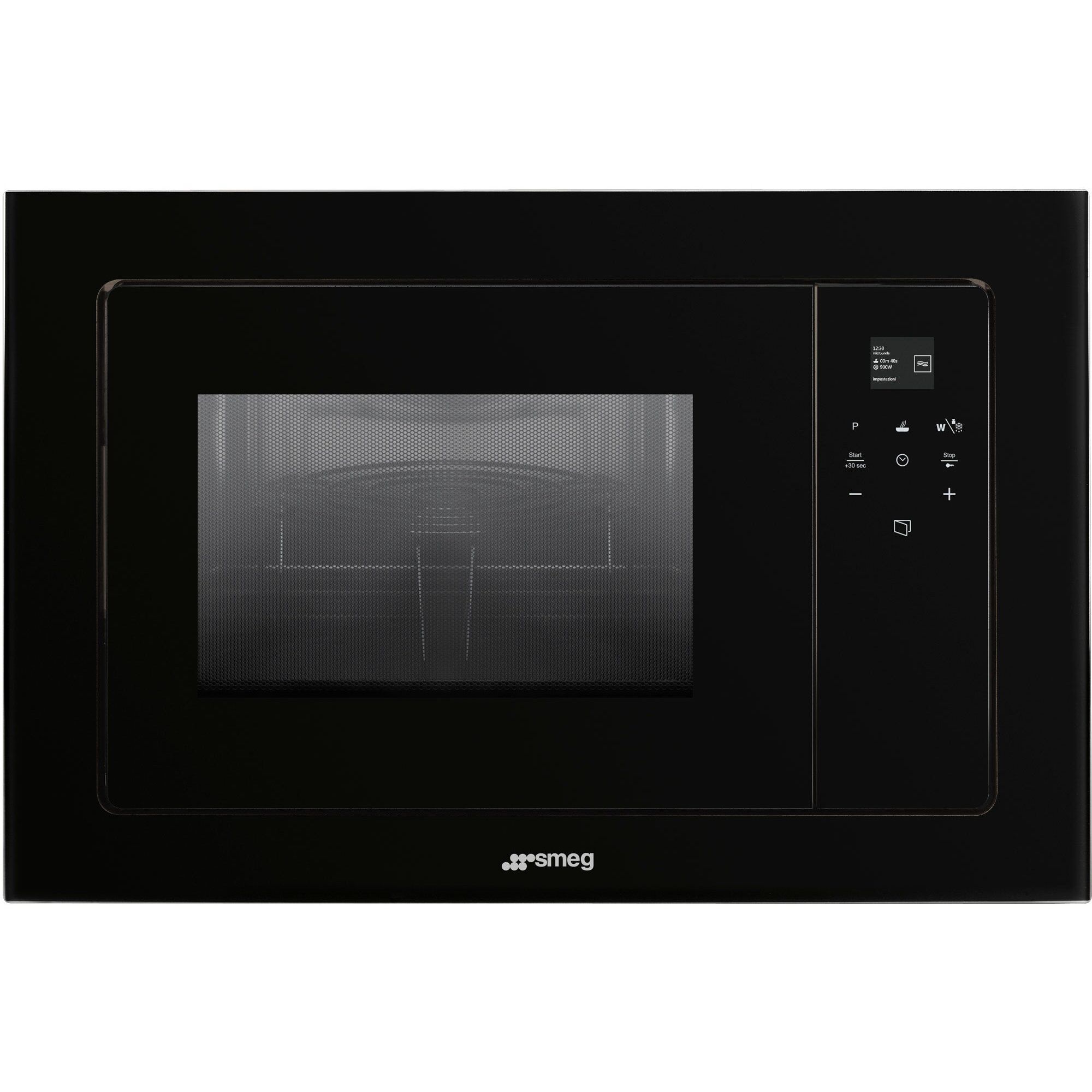 Fmi120b3 Linea Indbygningsmikroovn 39 Cm  Sort
