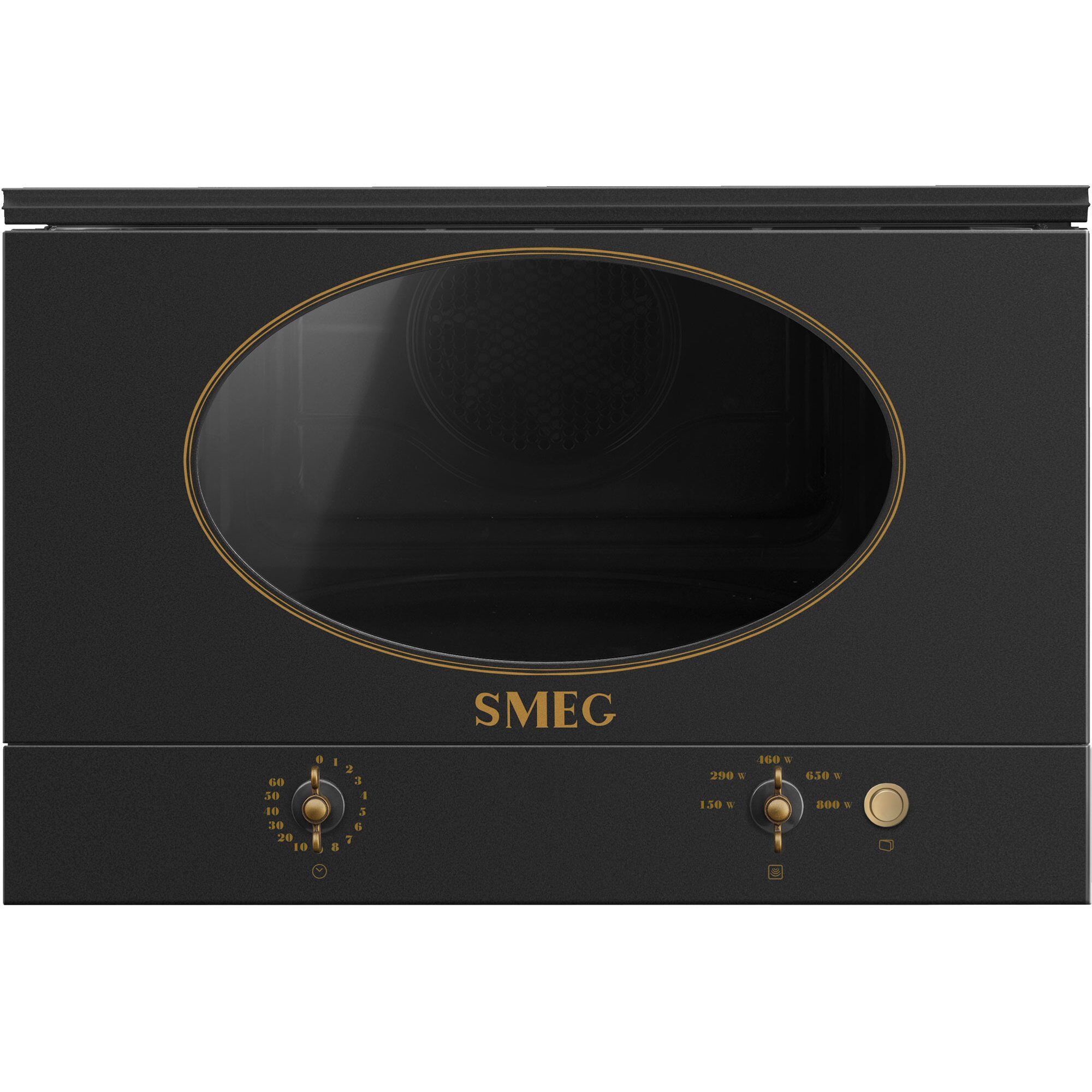 Smeg Mp822nao Integreret Mikroovn  Antracit