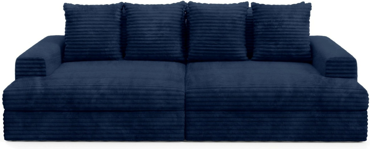 Sofa Maison Vellé Elviano  -personers Sovesofa Tilia 77 Corduroy Stof Ekstra Dyb 167 Cm Seng 220x147