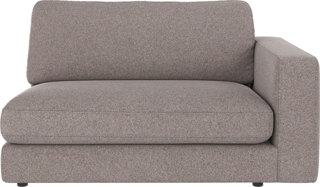Sofamodul Højre Armlæn Rowico Duncan Brenda   Melange Gråbeige H78xb129xd103 Cm