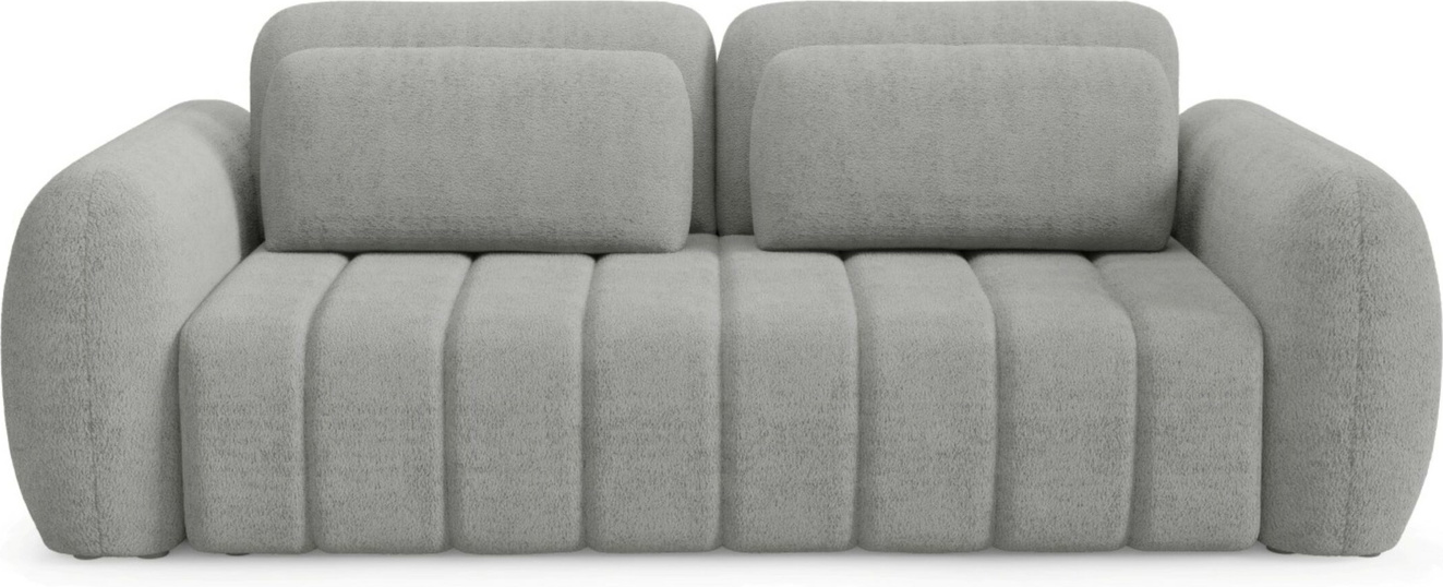 Sovesofa Maison Vellé Norvella  -personers Bouclé Quelle 83   Soveflade 200ã 160 Cm  Dl Automatisk åbne Lukke  Med Opbevaring