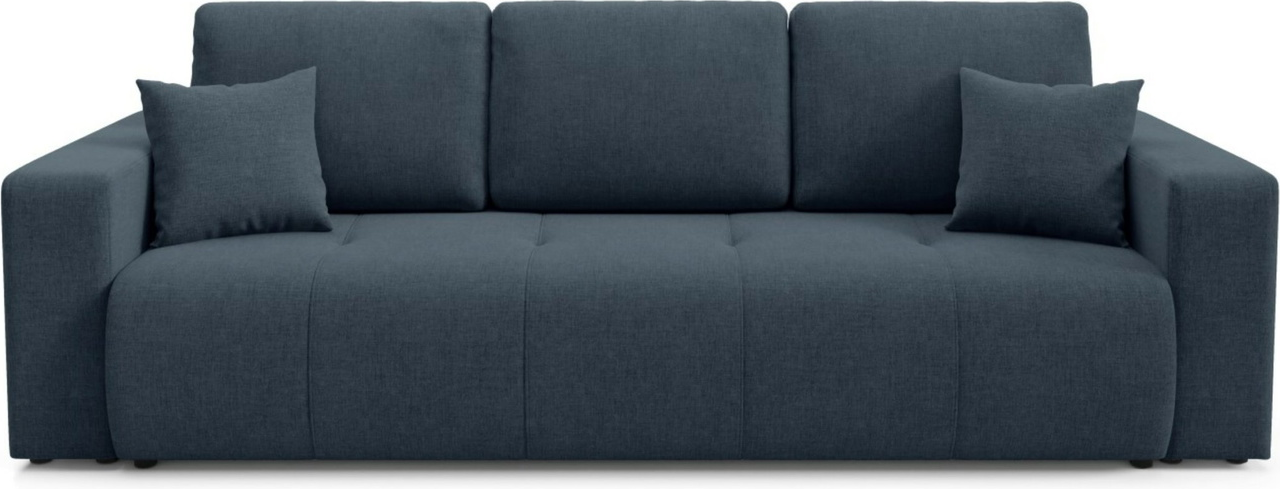 Sovesofa Maison Vellé Novento  -personers  Soveflade 200x155 Cm  Wind 77 Stof  Sengelager  Moderne
