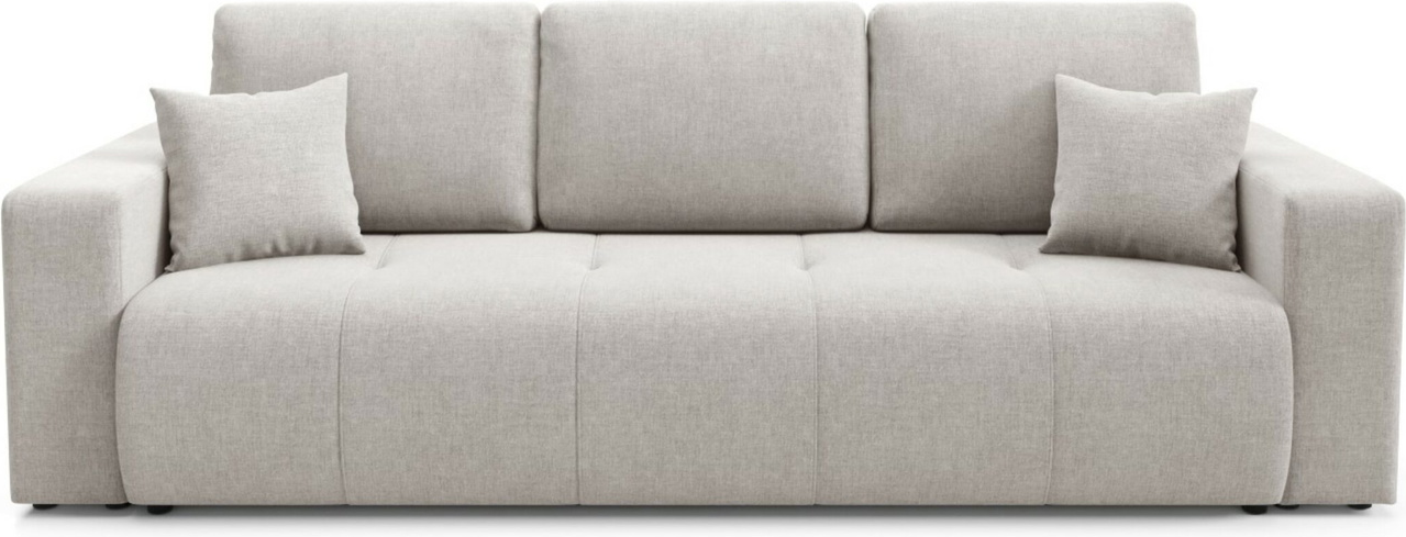 Sovesofa Maison Vellé Novento  -personers Udtræk 200x155 Cm Stof Wind 84 Opbevaring