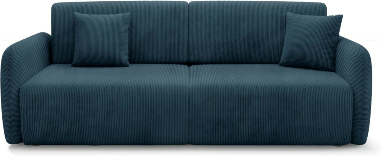 Sovesofa Maison Vellé Sorella  -personers Poso 05 Corduroy  Soveflade 200x155 Cm  Indbygget Opbevaring