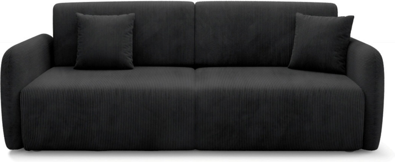 Sovesofa Maison Vellé Sorella  -personers  Poso 135 Stof  Sovefunktion 200ã 155 Cm  Indbygget Opbevaring