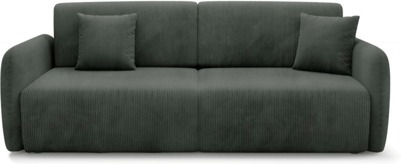 Sovesofa Maison Vellé Sorella  -personers Poso 60 Ultrablødt Kordfløjl Soveflade 200x155 Cm Med Opbevaring