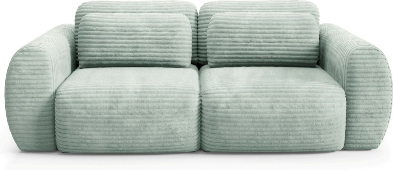 Sovesofa Maison Vellé Veyra  -personers Ambience 14 Stof   Omdannes Til 200   160 Cm  Rummelig Opbevaring
