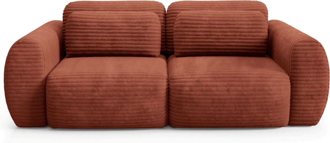 Sovesofa Maison Vellé Veyra  -personers  Ambience 09 Stof 100  Polyester Martindale100 000  Soveflade 200x160 Cm  Dl-automatik  Opbevaring