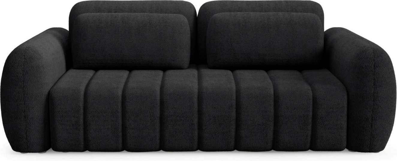 Sovesofa  -personers Maison Vellé Norvella  Quelle Bouclé Quelle 100  100  Polyester Soveflade 200x160 Cm  Opbevaring  Dl-åbnemekanisme