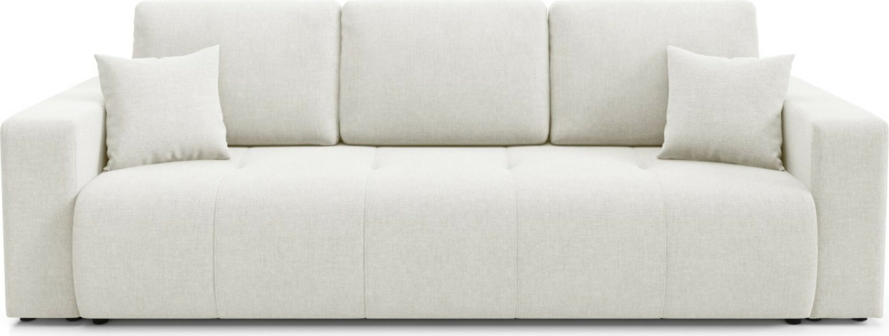Sovesofa  -personers Maison Vellé Novento  Stof Wind 02  100  Polyester  Soveflade 200x155 Cm  Opbevaring