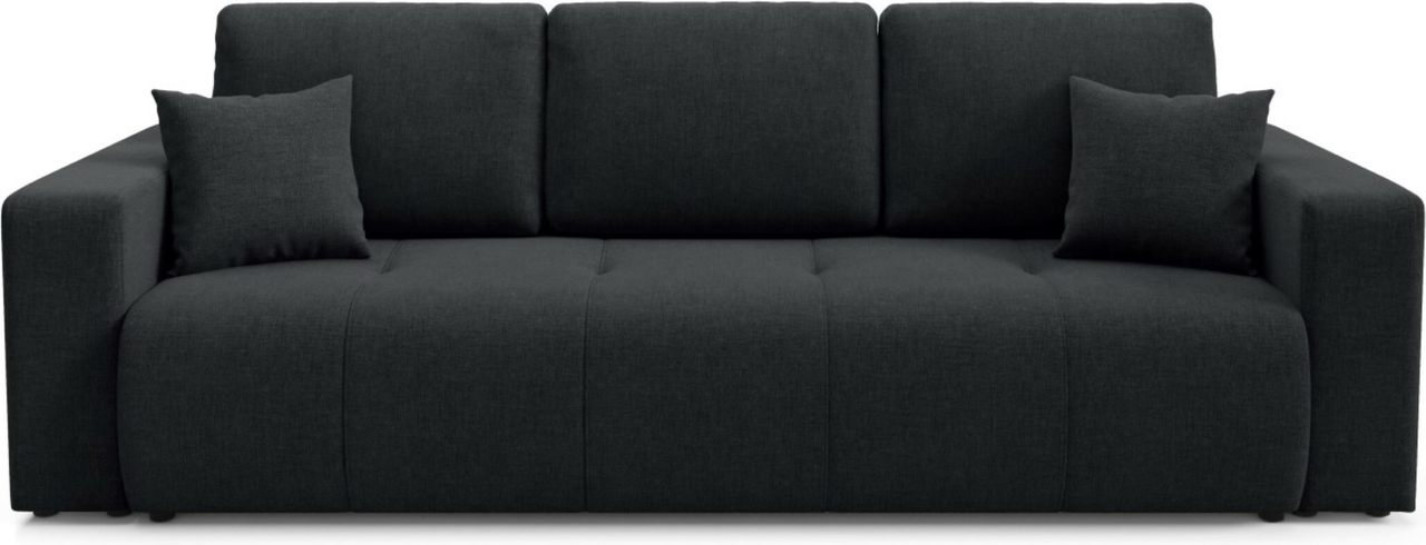 Sovesofa  -personers Maison Vellé Novento  Wind 99 Stof 100  Polyester  Soveflade 200ã 155 Cm  Rulleåbning Og Opbevaring