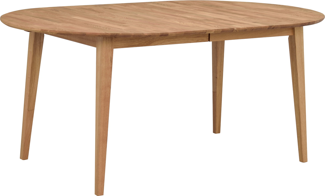 Spisebord Rowico Filippa Massivt Egetræ L170ã 105 Cm Olieret Med 40 Cm Udtræk Fsc-certificeret
