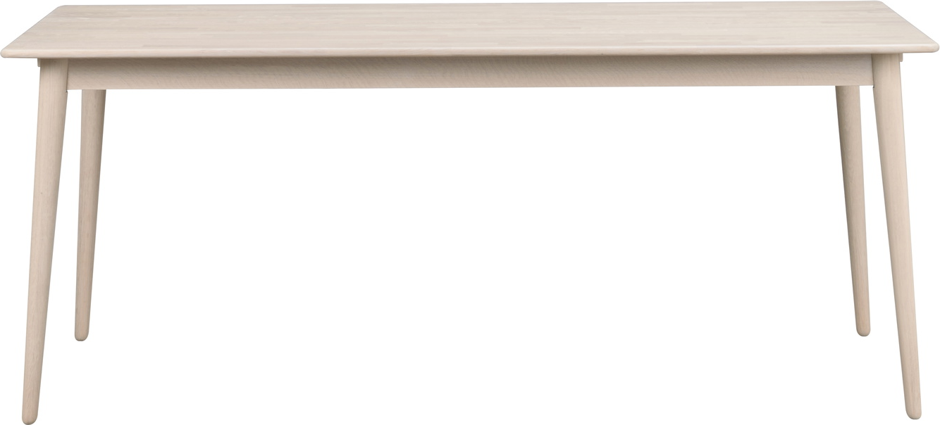 Spisebord Rowico Tyler   Hvidkalket Massiv Egetræ 180x90 Cm Fsc-certificeret