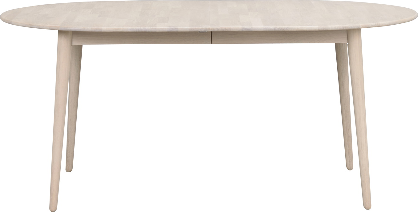 Spisebord Rowico Tyler Olieret Hvidkalket Massiv Eg Udtræksbord 170 210x105 Cm Fsc 100