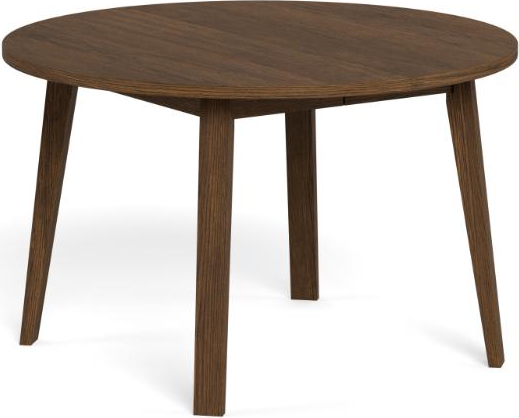Spisebord Signature Arven  Udtræksbord   Røgfarvet Egefiner ø120-220 Cm  H75