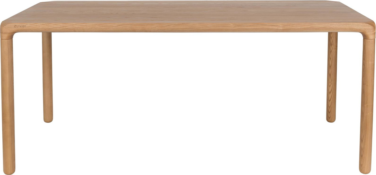 Spisebord Storm Rektangulært Asketræ Natur 180   90 Cm Zuiver