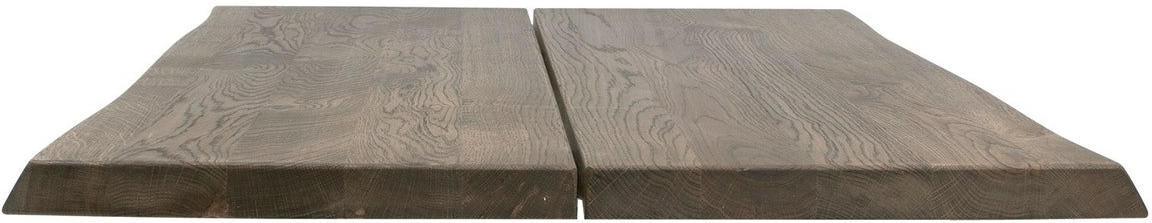 Spisebordplade House Of Sander Hugin Plankebordplade Massivt Egetræ Grå 200x103x4 Cm