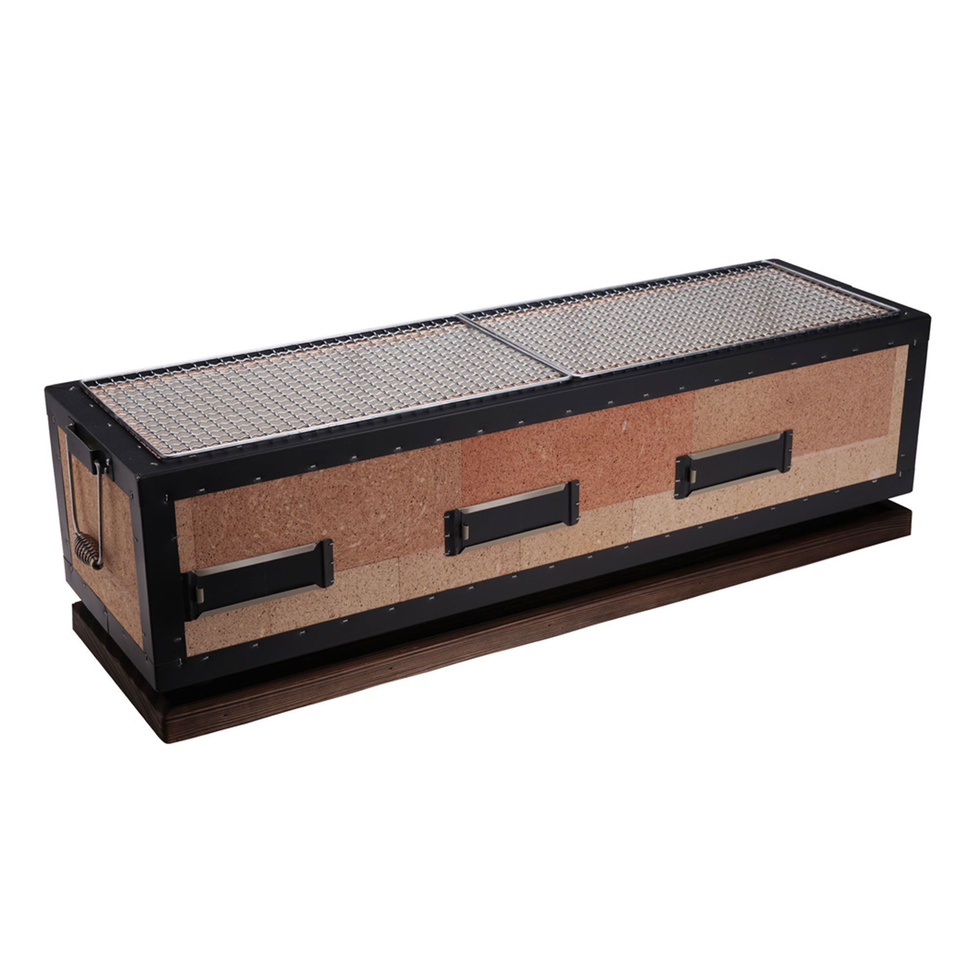Tokyo Design Studio Konro Bordgrill 77x23x20 Cm  Diatomite