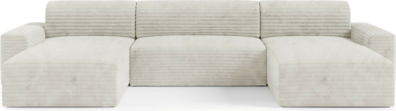 -sofa Maison Vellé Calira  Tilia   Stof  300x185 Cm  Sovefunktion 340x140 Cm  Opbevaring