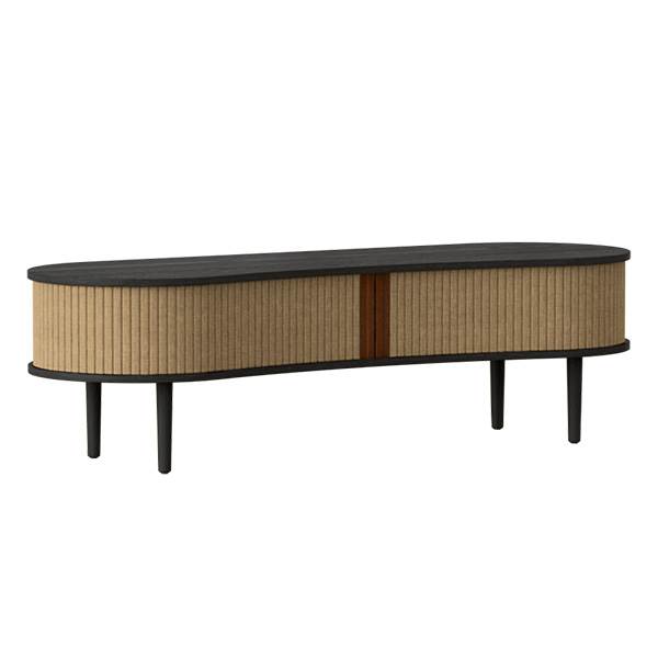 Umage Audacious Tv Bænk Sort Eg Sugar Brown
