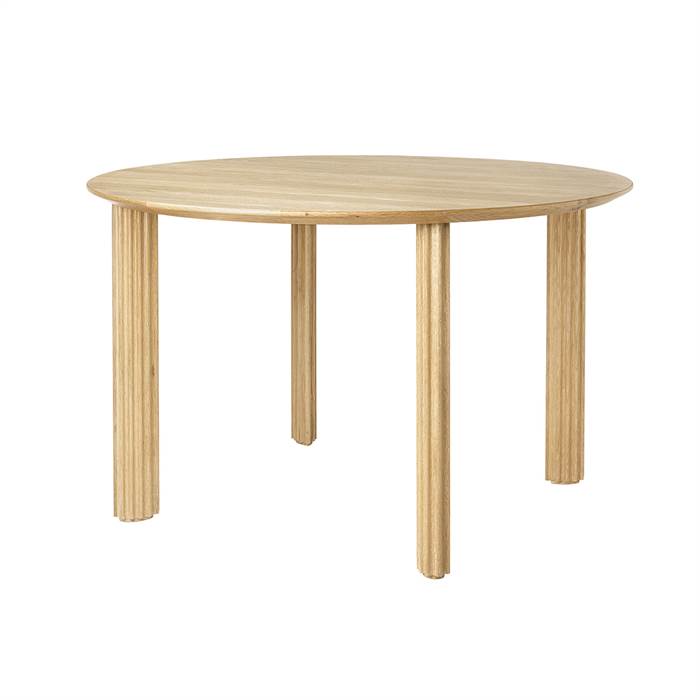 Umage Comfort Circle Rundt Spisebord   120 Cm Lys Eg