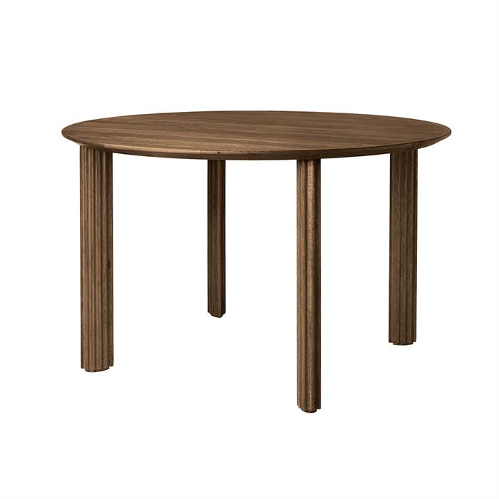 Umage Comfort Circle Rundt Spisebord   120 Cm Mørk Eg