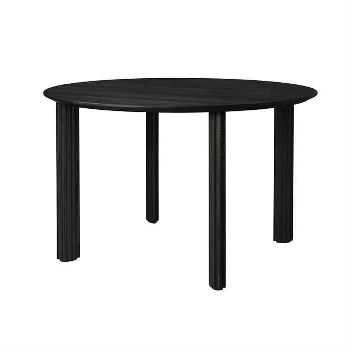 Umage Comfort Circle Rundt Spisebord   120 Cm Sort Eg