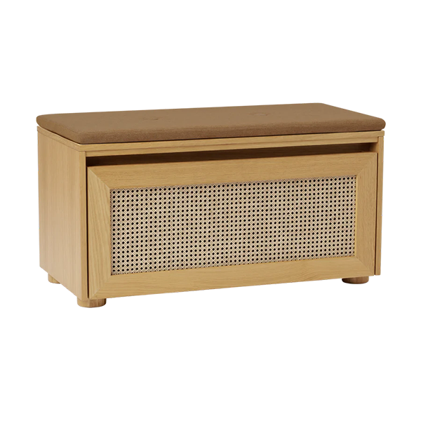 Umage Hideaway Bænk Fransk Flet Sugar Brown