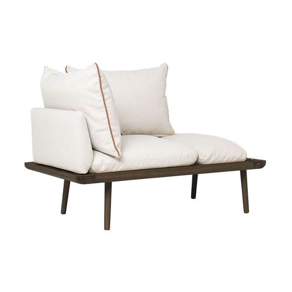 Umage Lounge Around     Seater Mørk Eg White Sands