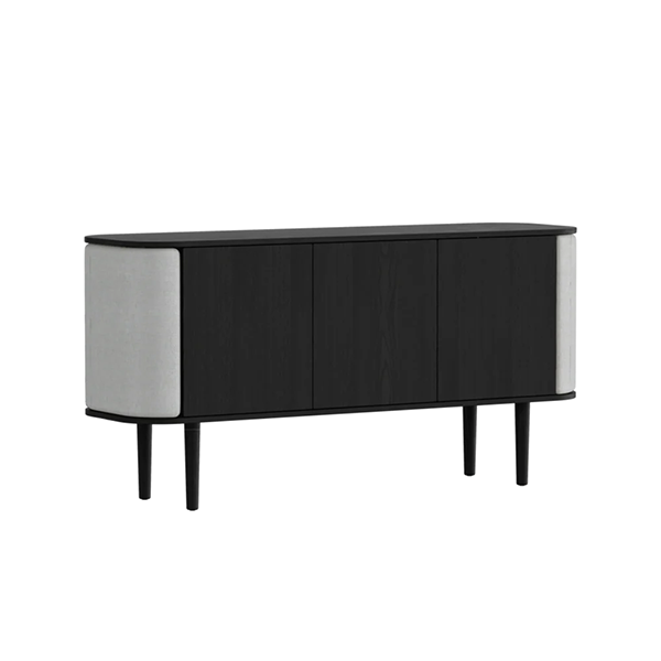 Umage Treasures  -dørs Skab Sort Eg Sterling