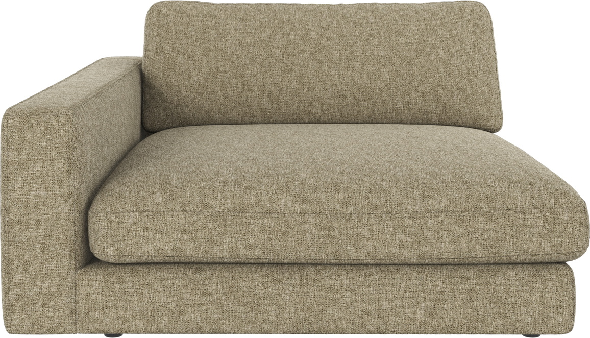 Venstre Armlæn Til Modulsofa Rowico Duncan Max 55 Grøn H78xb129xd150 Cm