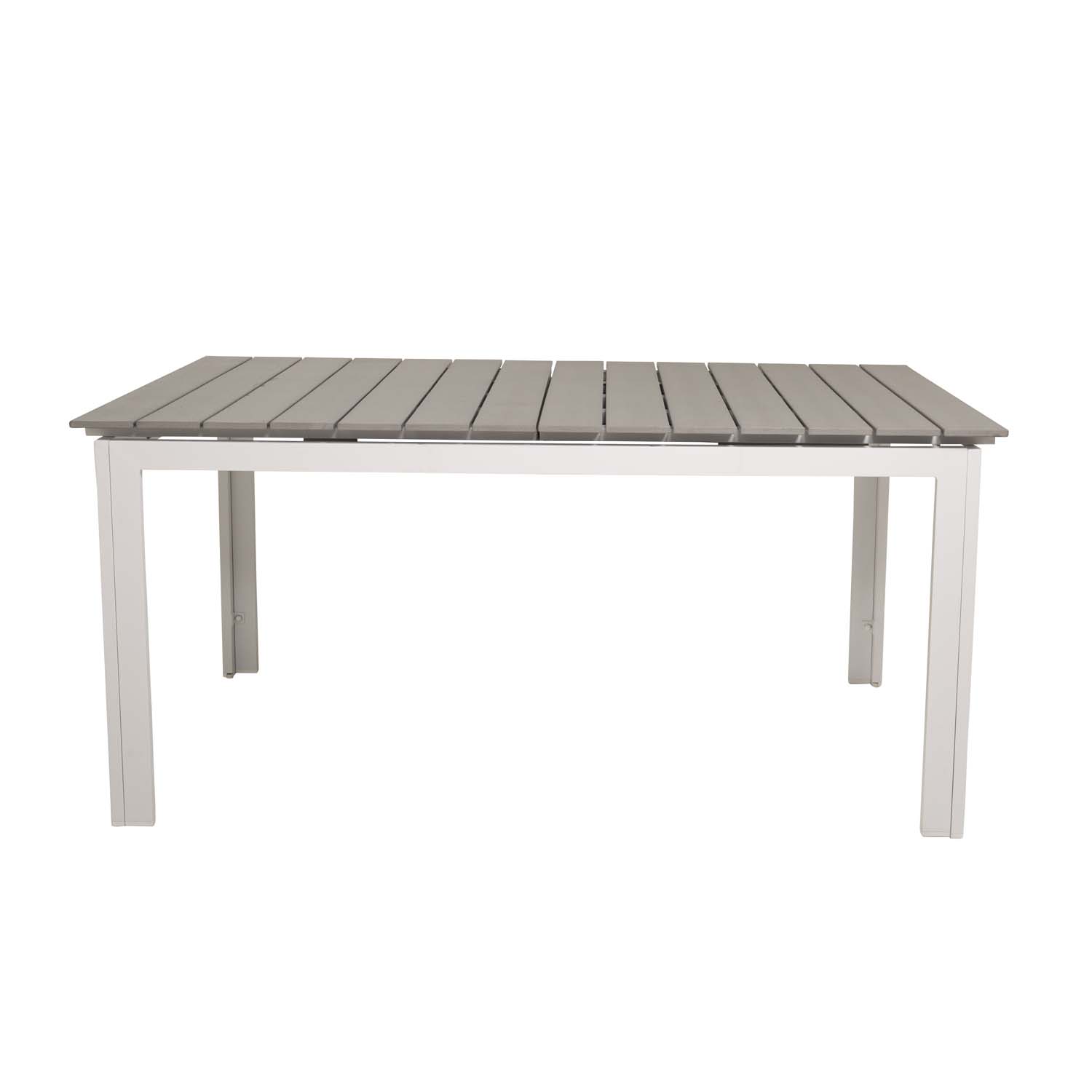 Venture Design Rektangulær Levels Havebord    Udtræk Grå  Hvid Aluminium  160 240x90