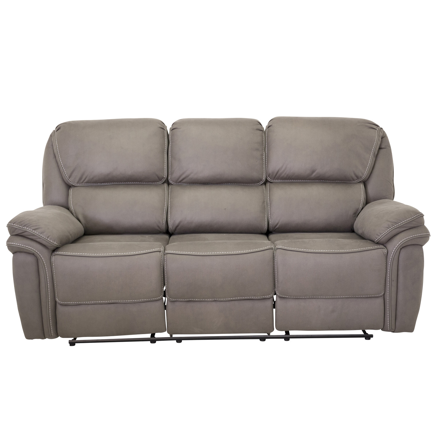 Venture Design Saranda   Pers  Sofa     Recliner Grå Stof