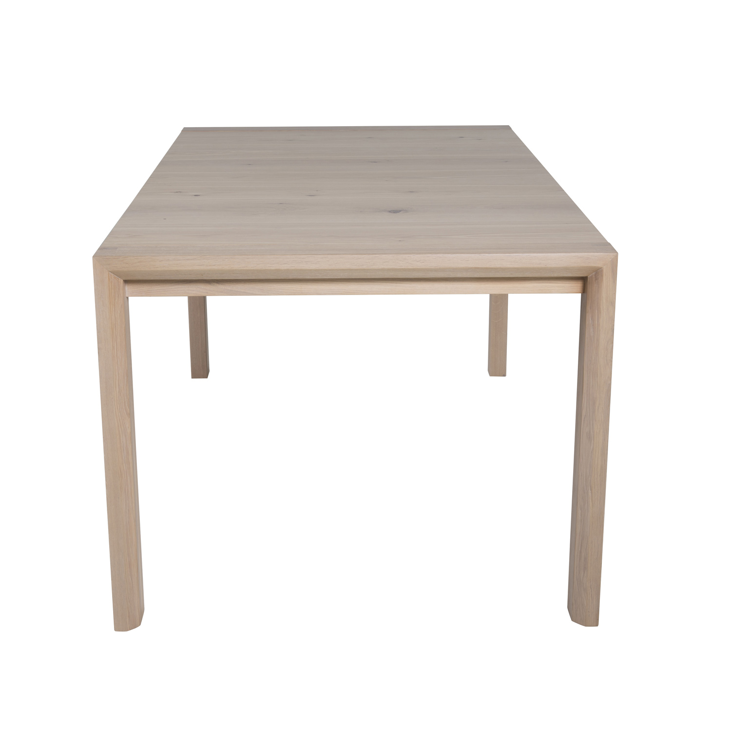 Venture Design Slider Spisebord       Tillægsplader Hvidvasket Egetræsfiner Og Egetræ  170x95