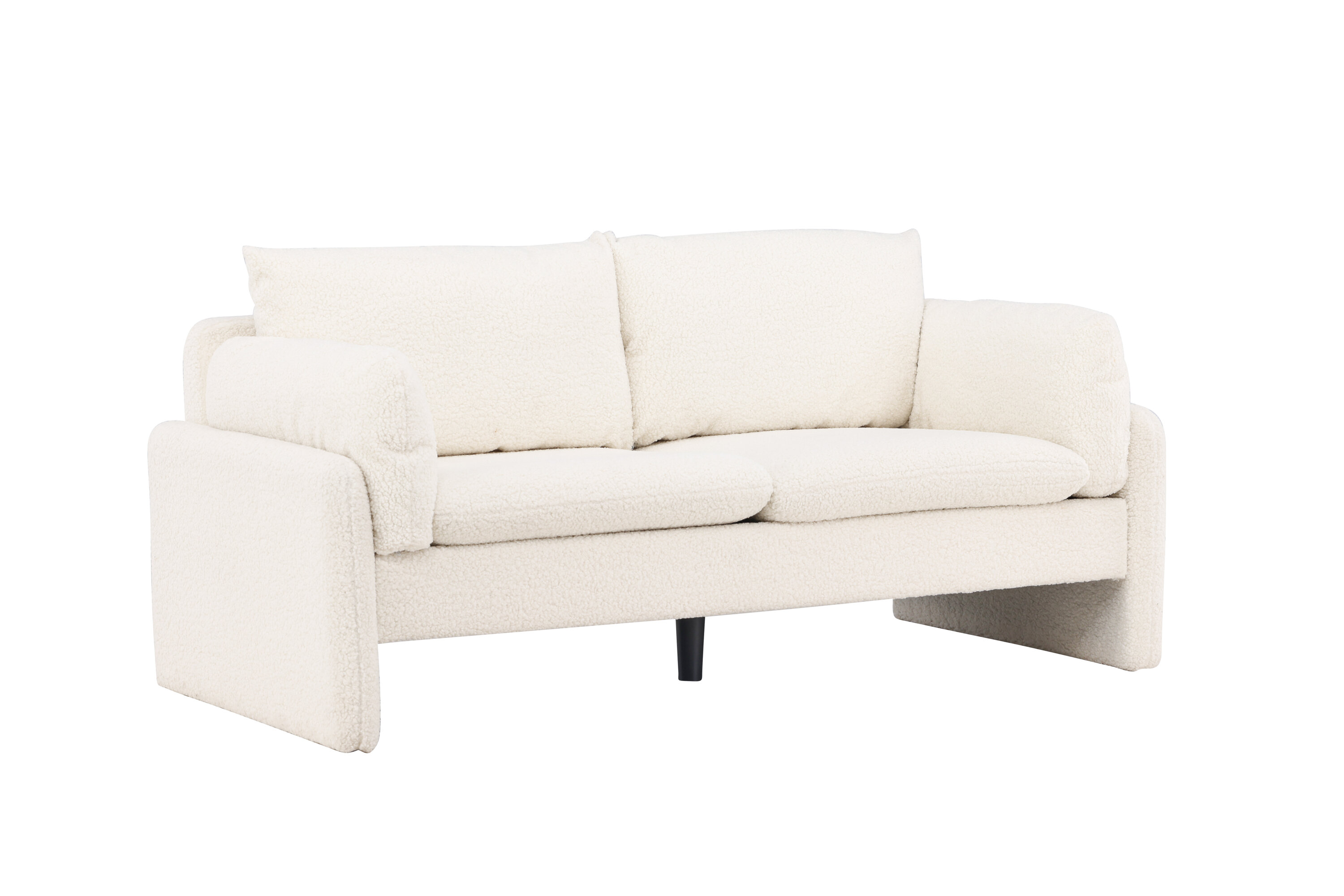 Venture Design Vindel   Pers  Sofa Hvid Polyester Bamsestof