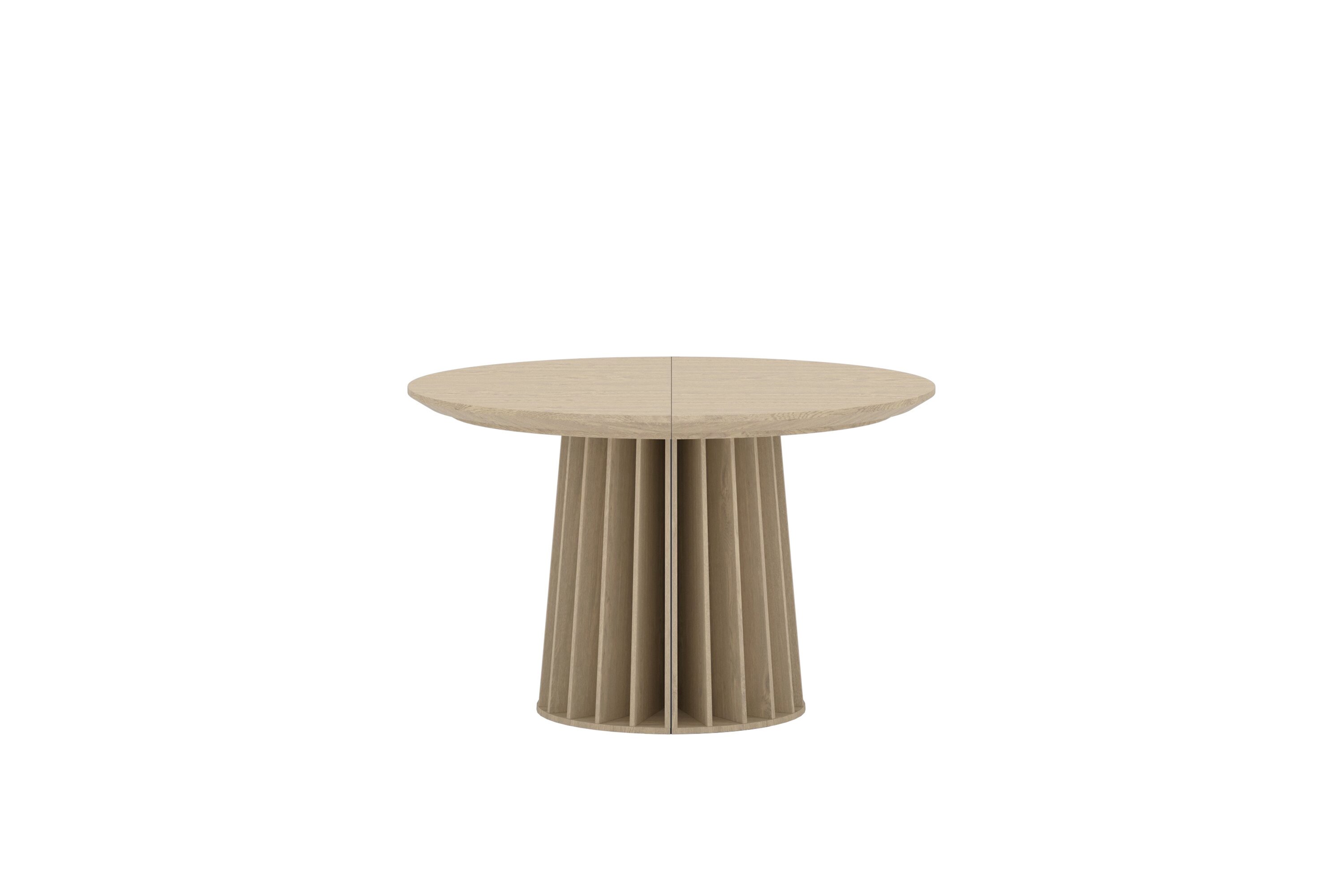 Venture Home Dope Spisebord  Rund Natur Mdf Med 3d-papir  ø120
