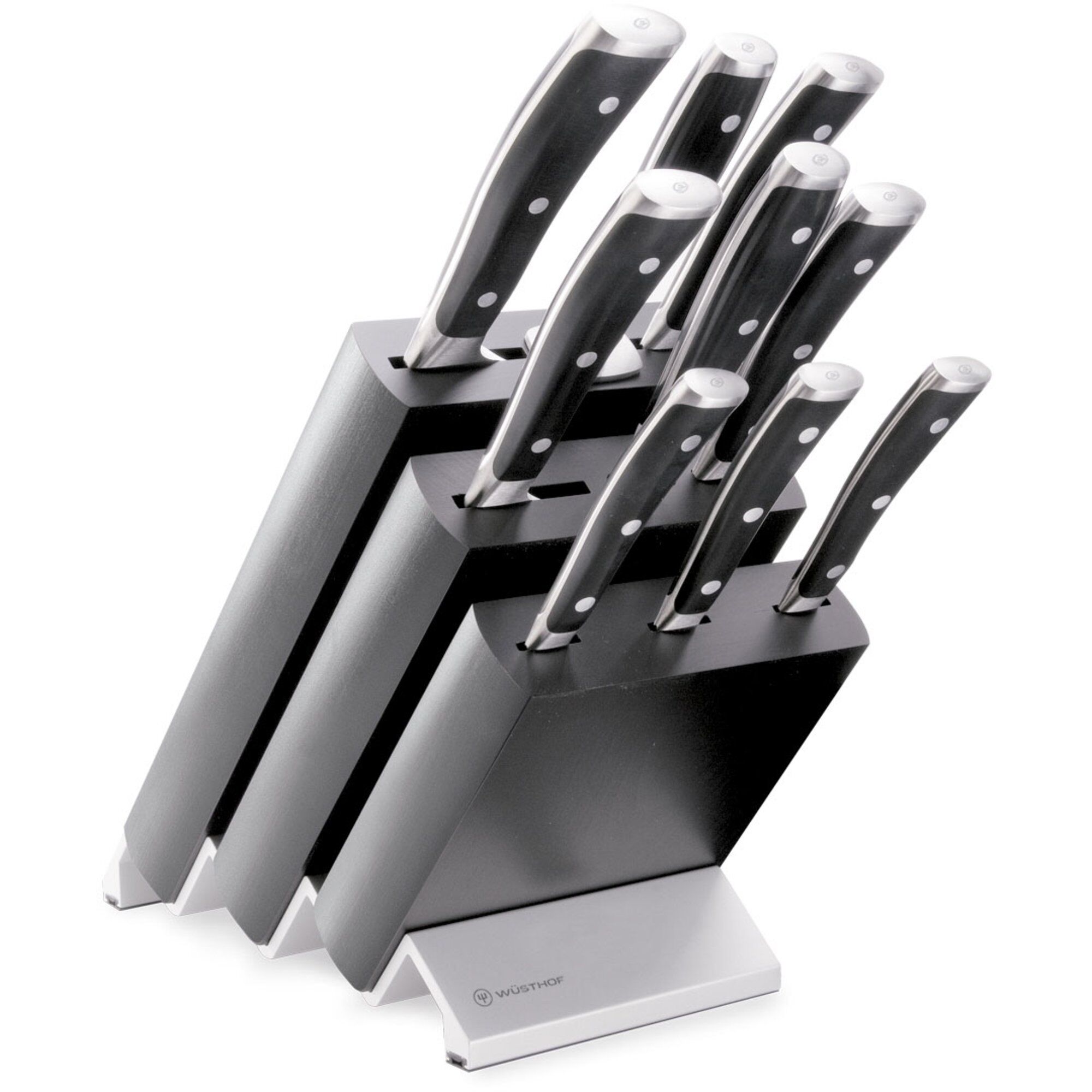 Classic Ikon Knivblok   Knive Sort