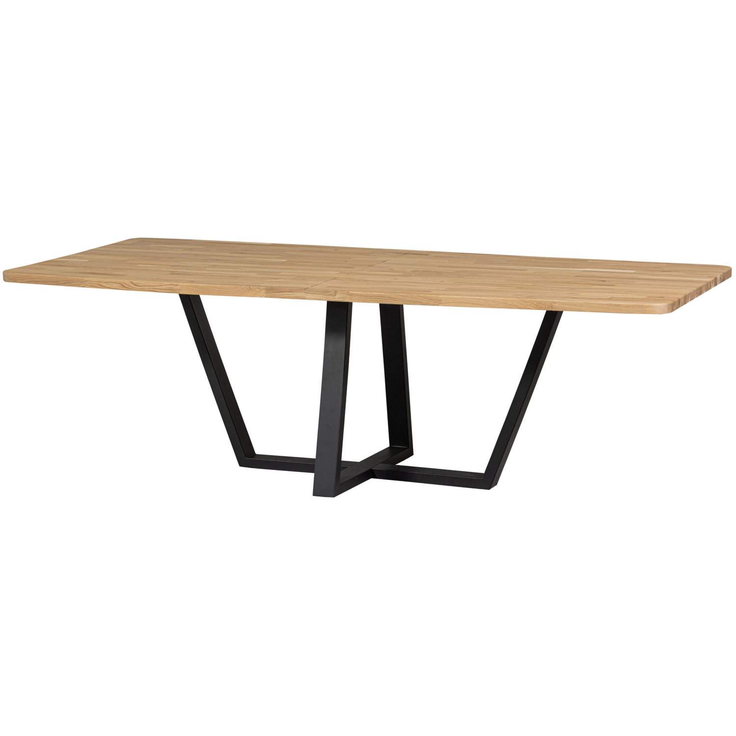 Woood Combi-tablo   Spisebord  Rektangulær Natur Eg Og Metal  240x100