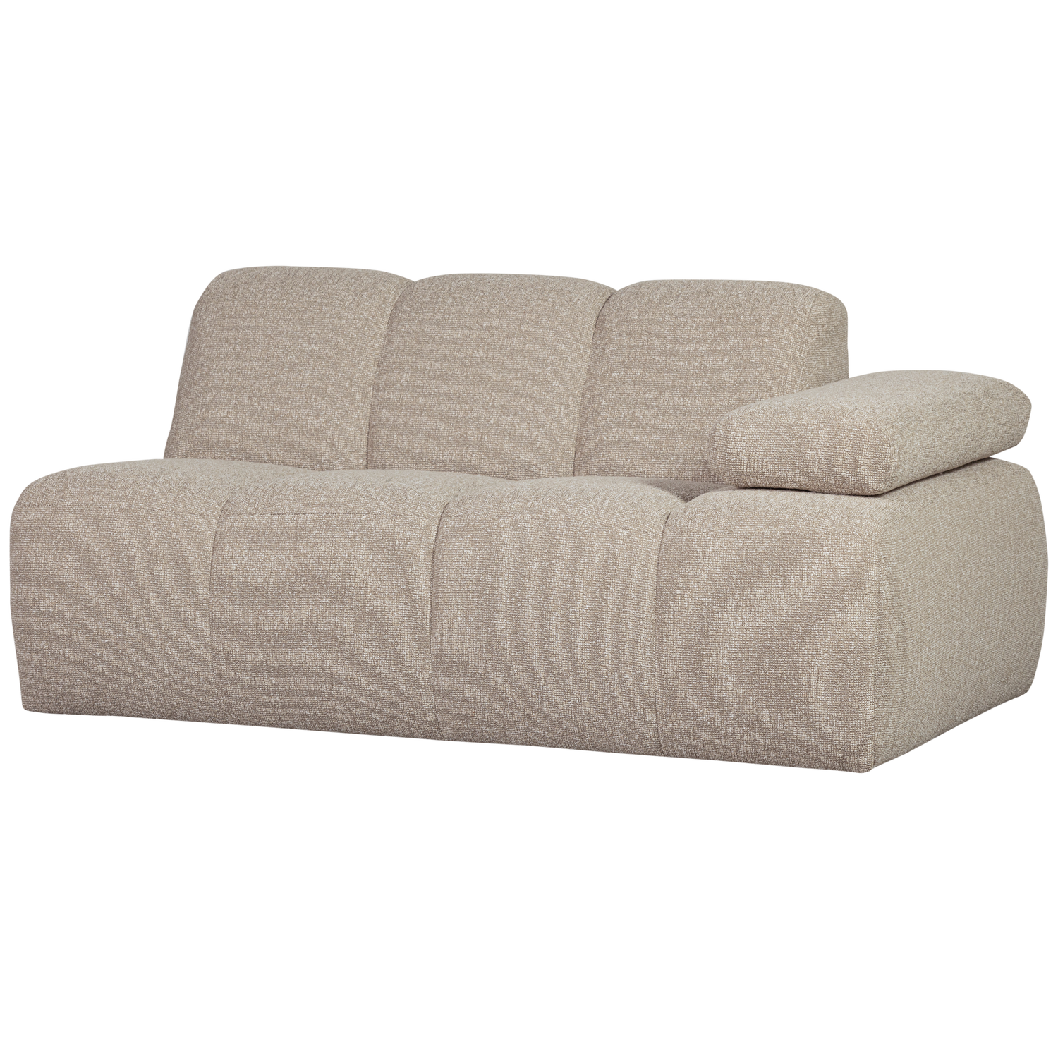 Woood Mojo    -personers Elementarmlæn Højre Bouclé Beige Melange