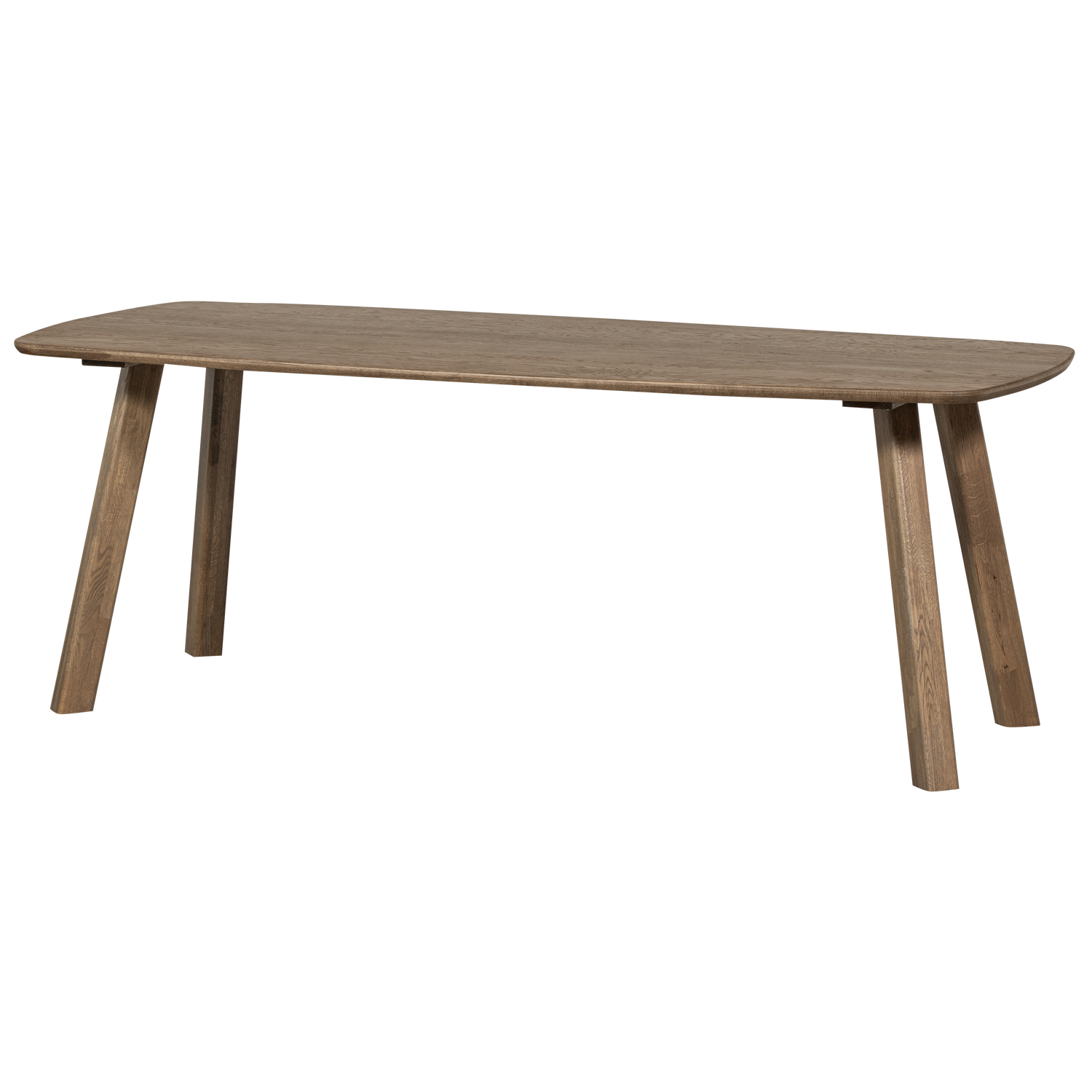 Woood Tablo Spisebord  Oval Cashmere Brun Egetræ  180x100
