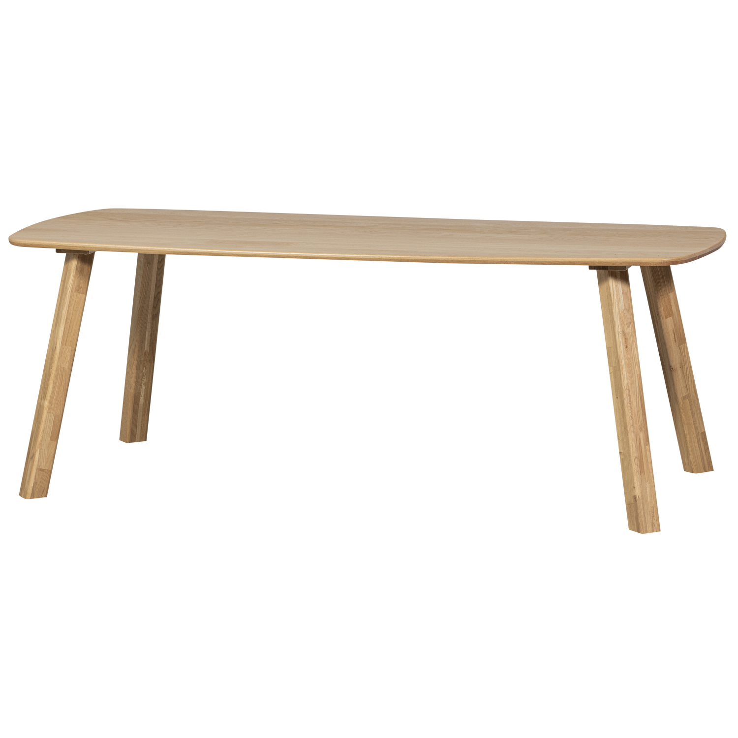 Woood Tablo Spisebord  Oval Natur Egetræ  180x100