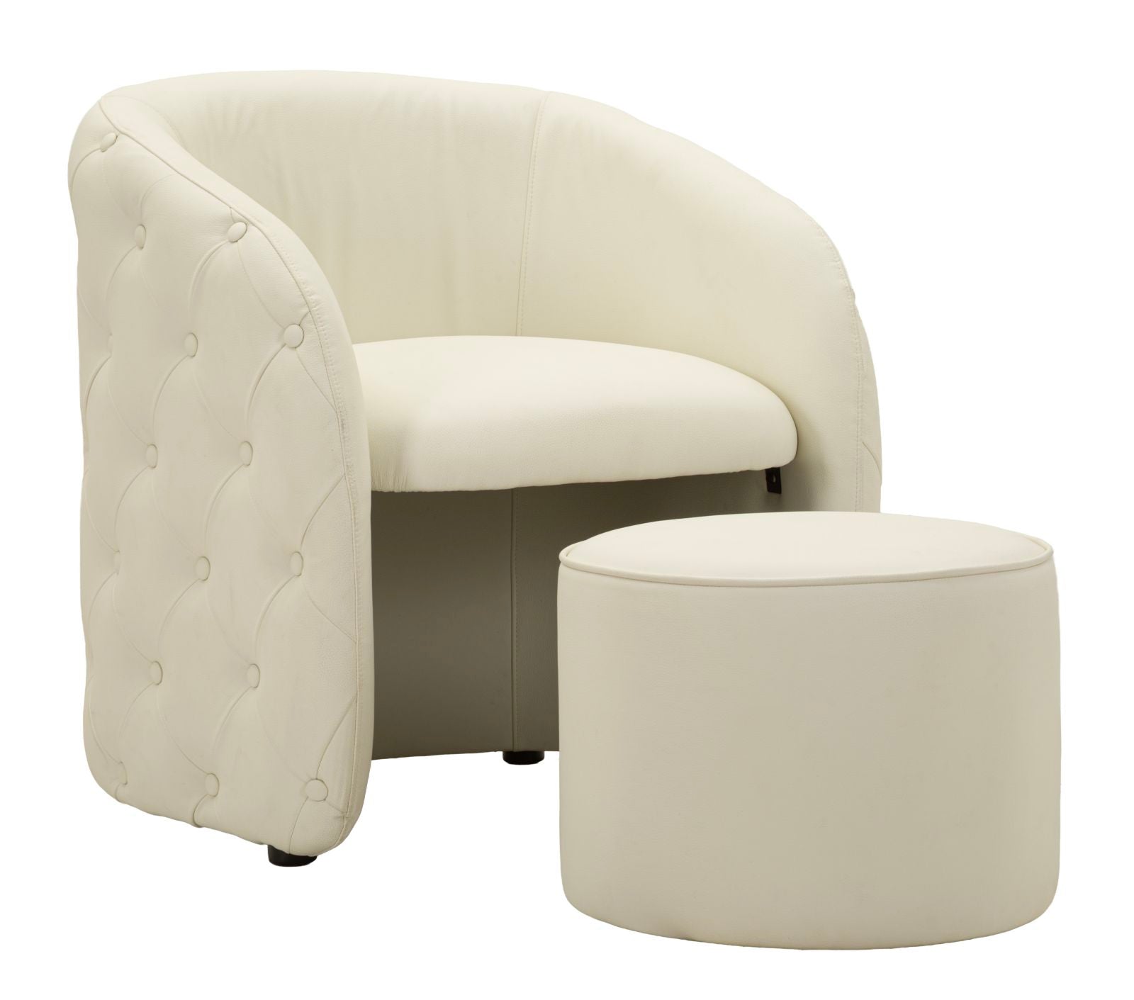 Zagabria Lænestol With Skammel Cm 76x75x80-  47x35