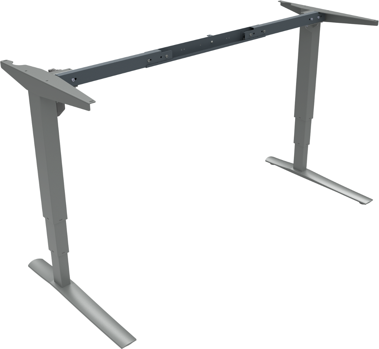 Zennord Rise Rest Hæve- Sænkestel Sølv Justérbart 112-152 Cm En527 Tã  -godkendt